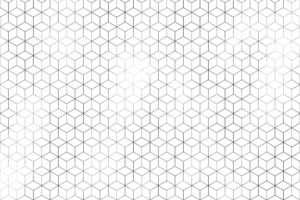 PlateART Duschrückwand Exklusiv geometrisches Muster weiss schwarz glänzend