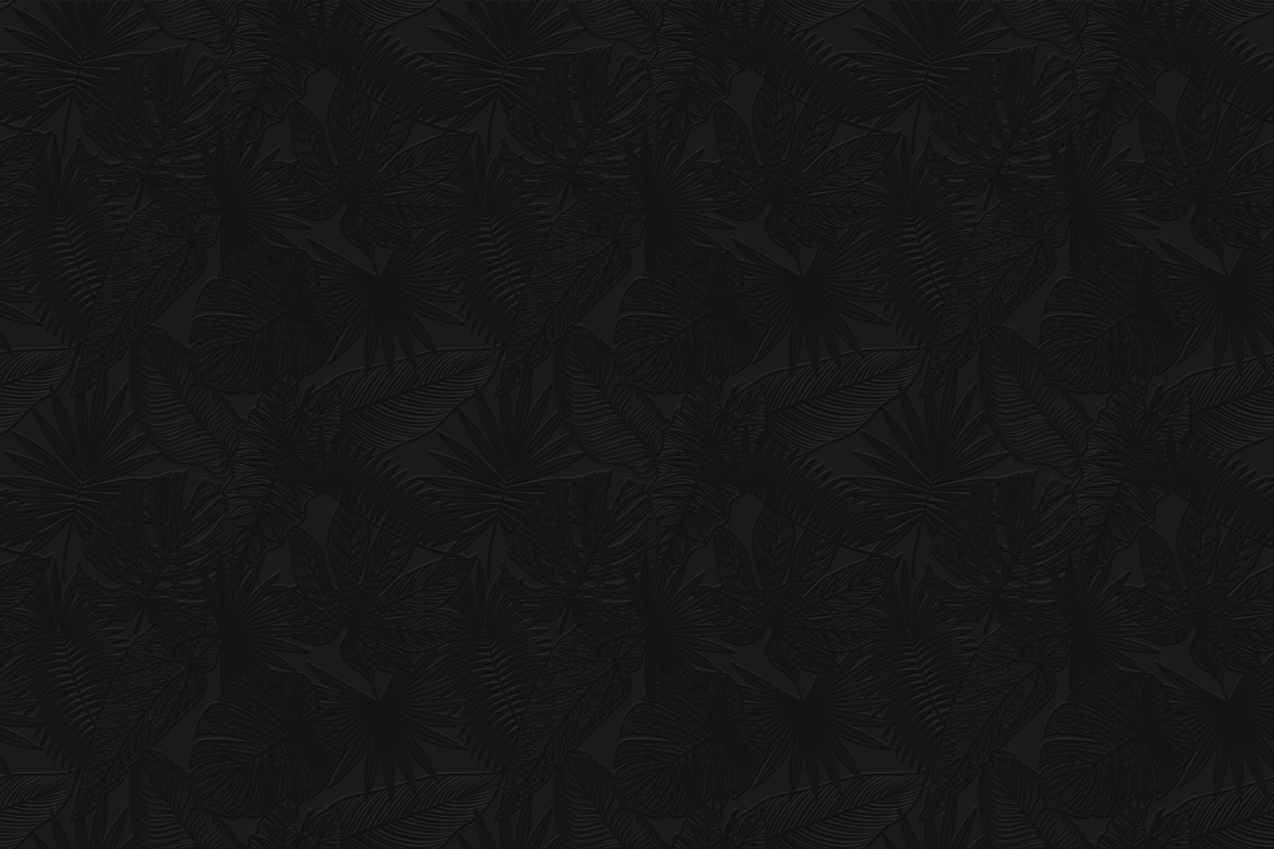 X-Panel Duschrückwand Küchenrückwand Wandverkleidung modernes Design mit Blättern in schwarz