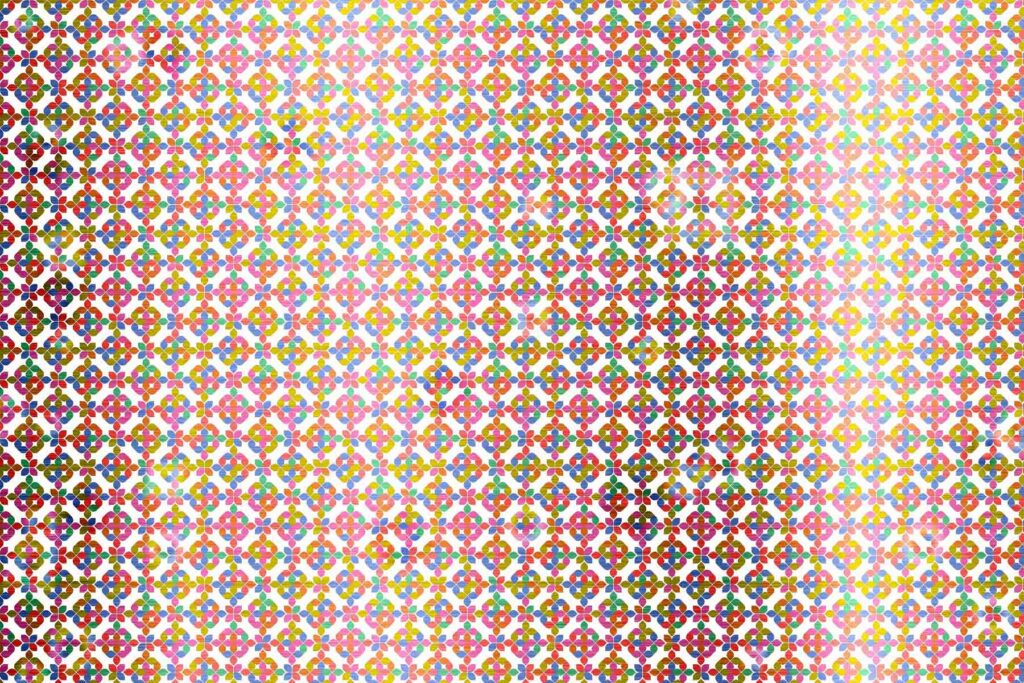 PlateART Duschrückwand Küchenrückwand Designwand grafisch bunt