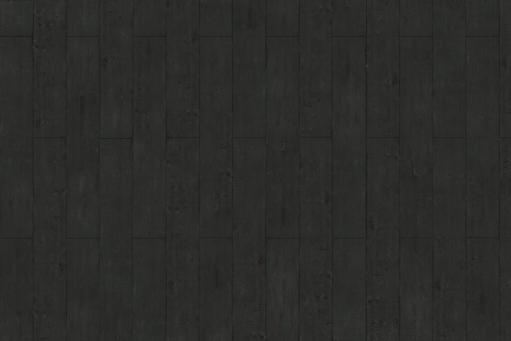 X-Panel Duschrückwand Küchenrückwand Wandverkleidung geflammtes Holz schwarz