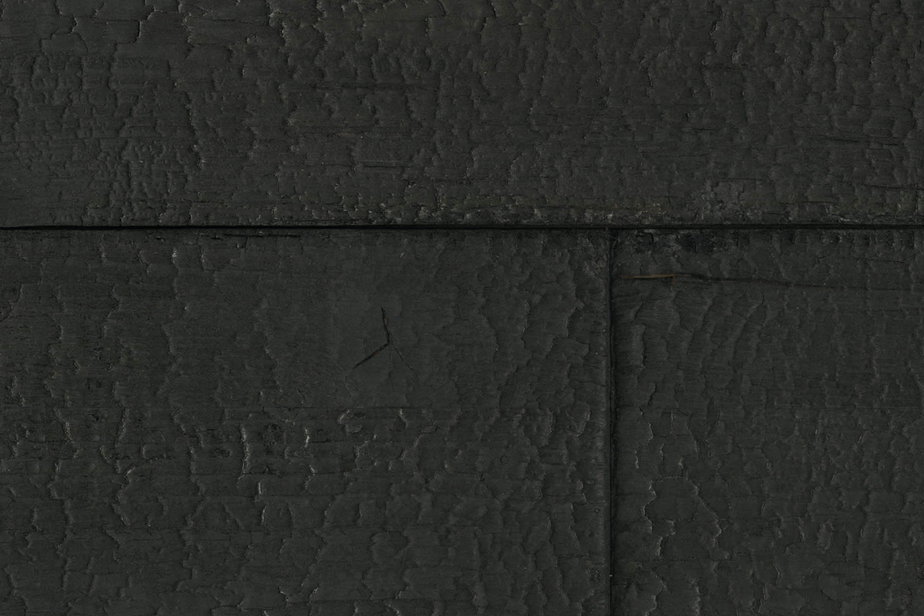 X-Panel Duschrückwand Küchenrückwand Wandverkleidung geflammtes Holz schwarz