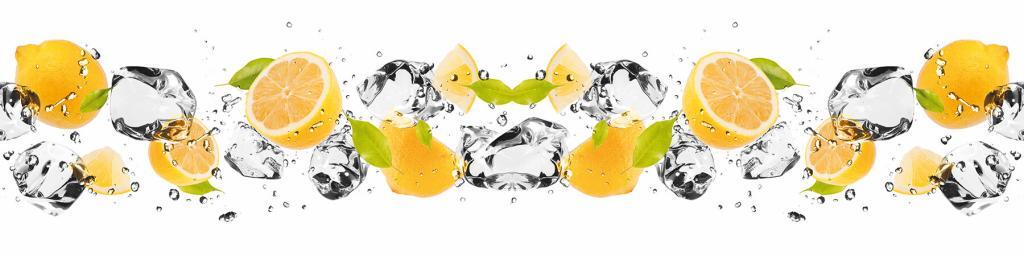 X-Panel Küchenrückwand Zitronen